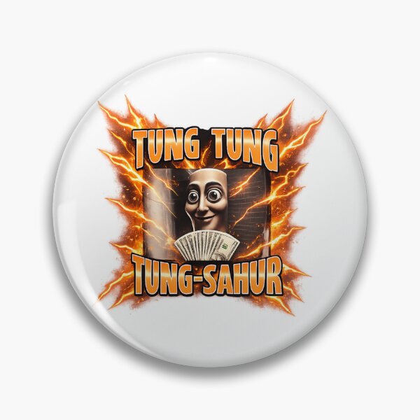 Item preview, Surreal Italian Brainrot Meme Tung Tung Tung Sahur designed and sold by Detinpenlea55.