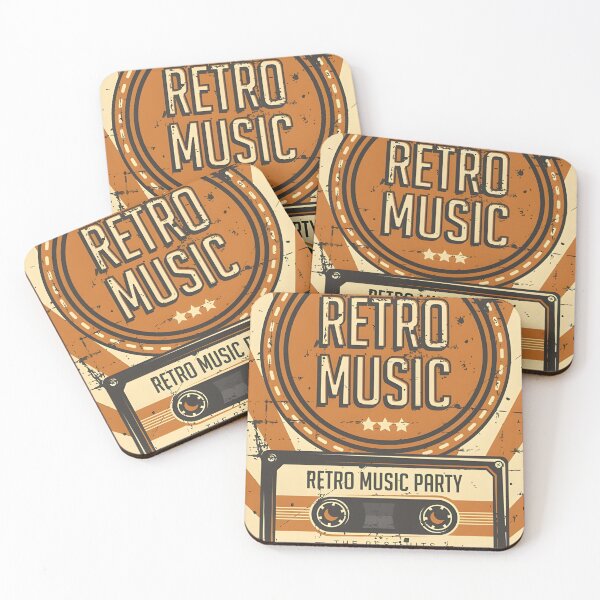 Item preview, Retro Music Compact Cassette Vintage Signage Poster designed and sold by OlsonElmer.