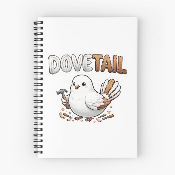 Item preview, DOVETAIL Carpenter Dove Wordplay Sticker designed and sold by Imaginarium of Chaos falcon88 .