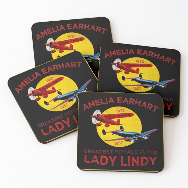 Item preview, Amelia Earhart Greatest Female Flyer Lady Lindy designed and sold by Ocean Chand.