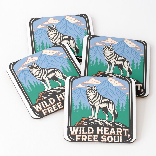 Item preview, wolf in a forest  designed and sold by Tafa_Design.