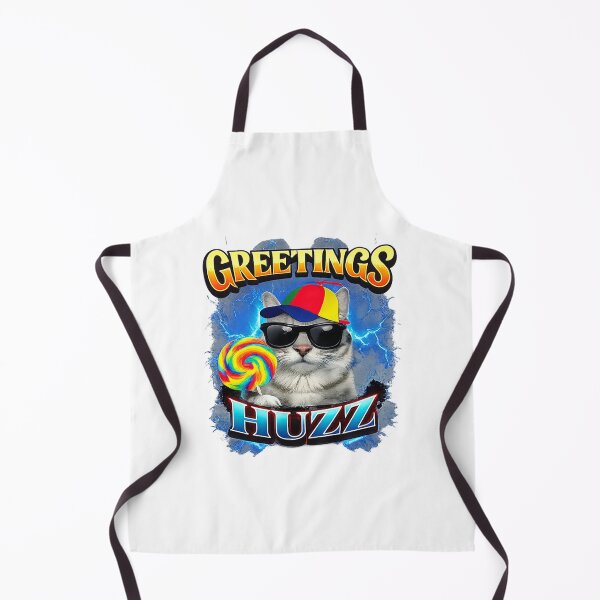 Item preview, Greetings Huzz Funny Lollipop Cat Meme designed and sold by Detinpenlea55.