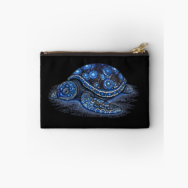 Item preview, Resting Sea Turtle | Ocean Midnight Artwork designed and sold by Zaru Art Studio.