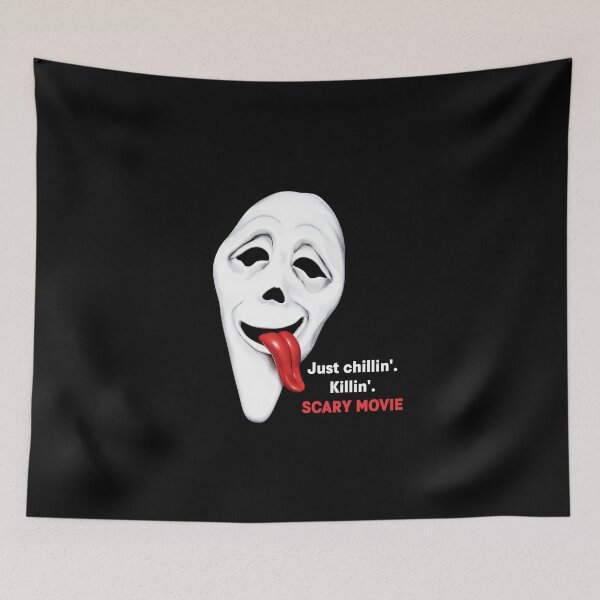 Item preview, Just Chillin’ Killin’ Scary Movie Ghostface designed and sold by IrvingMorales.