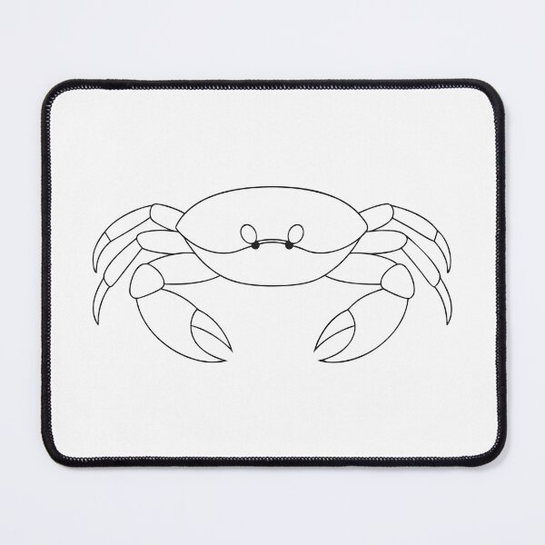 Item preview, Crab Friendly 1 Line Art Gift designed and sold by OneLine Studio.
