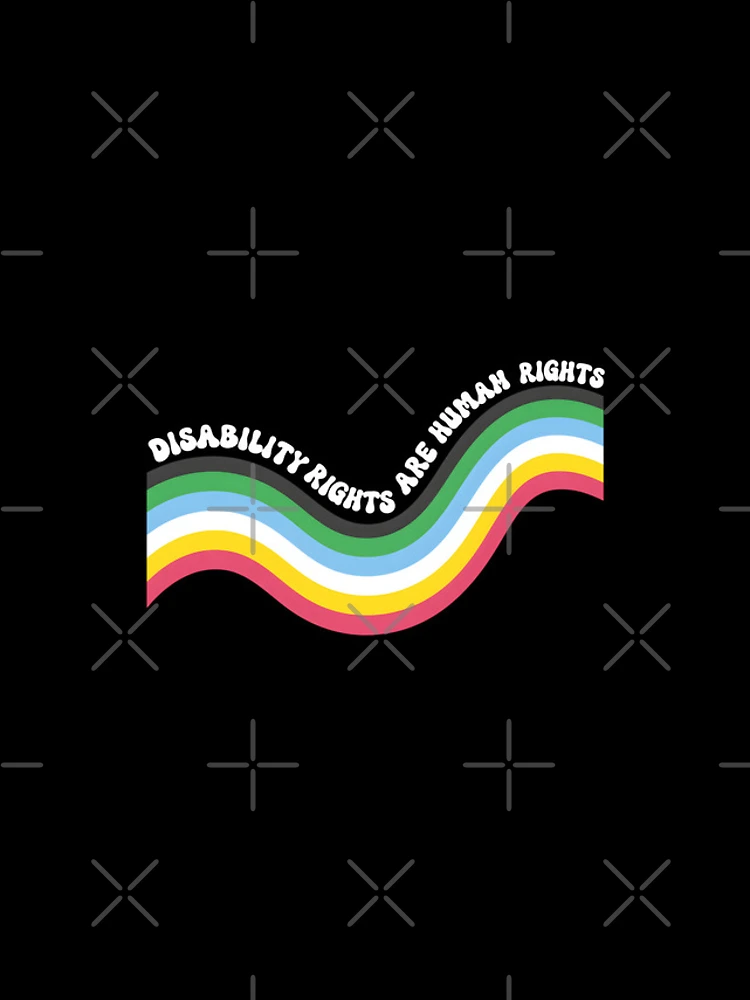 Thumbnail 4 of 4, iPhone Case, Disability Rights are Human Rights Flag designed and sold by Rucrative5698.