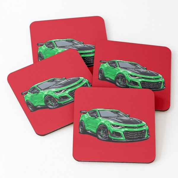 Item preview, ZL1 1LE KRYPTON GREEN 6th Gen Track Coupe Mini Toon designed and sold by VenZolic.