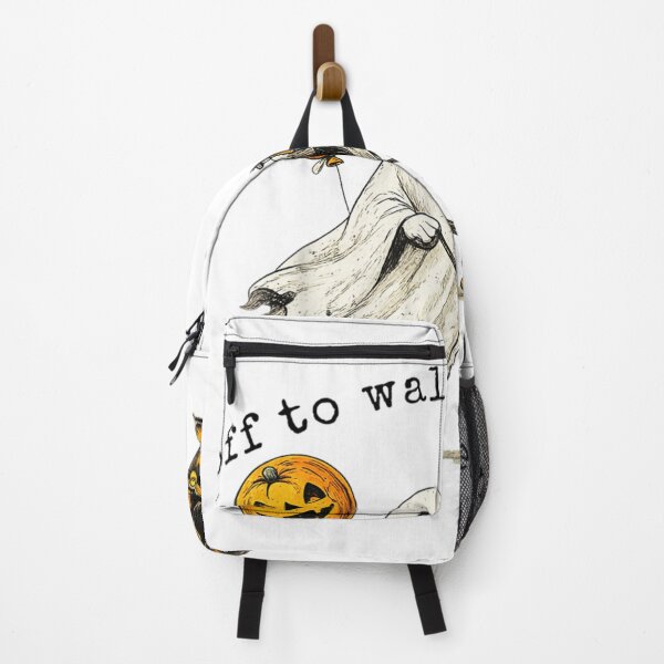 Item preview, Ghost Walking Dachshund With Coffee Funny Halloween Pet Lover Design designed and sold by GalenoHenley.