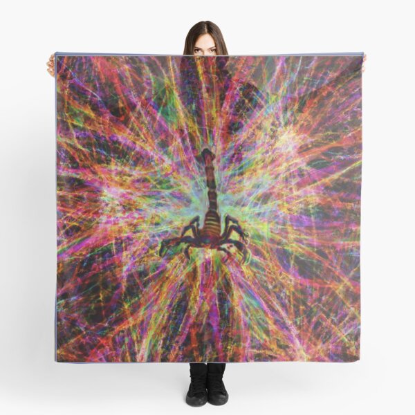 It Burst from Silk Scarf
