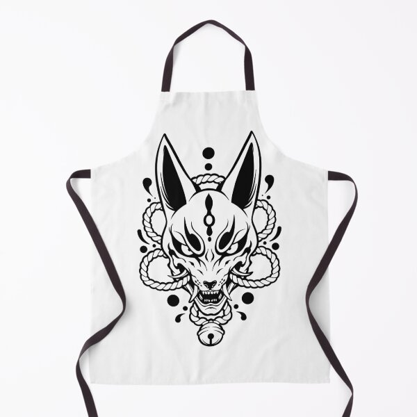 Item preview, Kitsune Yokai Fox Mask designed and sold by Kumabushi.