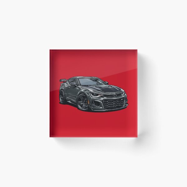 Item preview, ZL1 1LE Nightfall Gray 6th Gen Track Coupe Mini Toon designed and sold by VenZolic.
