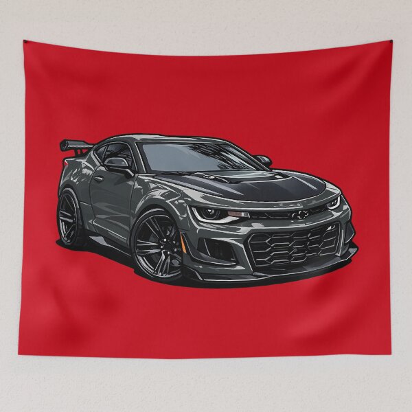 Item preview, ZL1 1LE Nightfall Gray 6th Gen Track Coupe Mini Toon designed and sold by VenZolic.