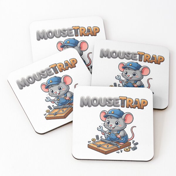 Item preview, MOUSEtrap Clever Mouse Wordplay Sticker designed and sold by Imaginarium of Chaos falcon88 .