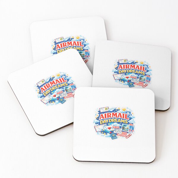 Item preview, Airmail Daydreams Retro Travel Mail designed and sold by MohamedAbozaid1.