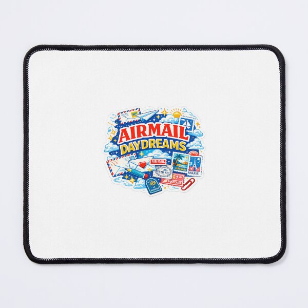 Item preview, Airmail Daydreams Retro Travel Mail designed and sold by MohamedAbozaid1.