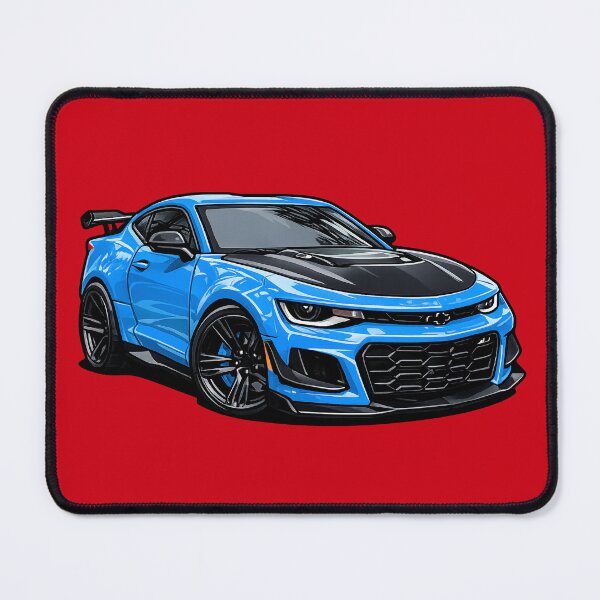 Item preview, ZL1 1LE Rapid Blue 6th Gen Track Coupe Mini Toon designed and sold by VenZolic.
