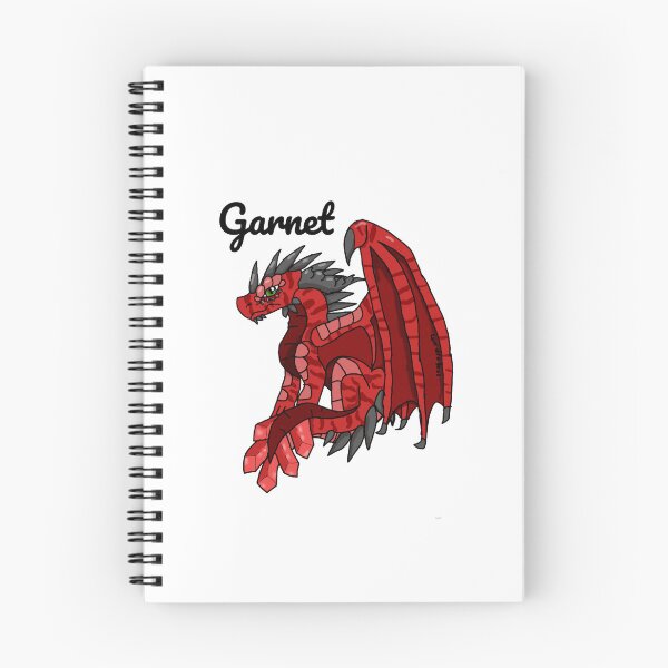 Item preview, garnet birthstone dragon designed and sold by GiftNoZero.