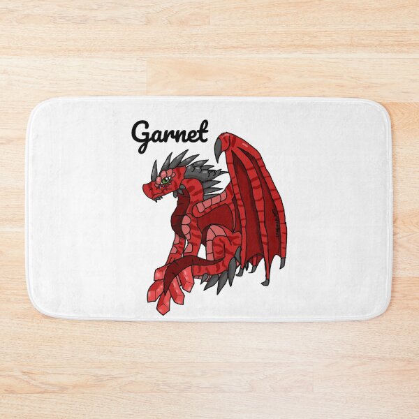 Item preview, garnet birthstone dragon designed and sold by GiftNoZero.