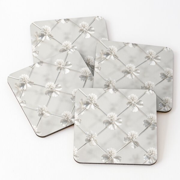 Item preview, Crystal White Diamond Mesh Pattern designed and sold by IntelliMindDesigns.