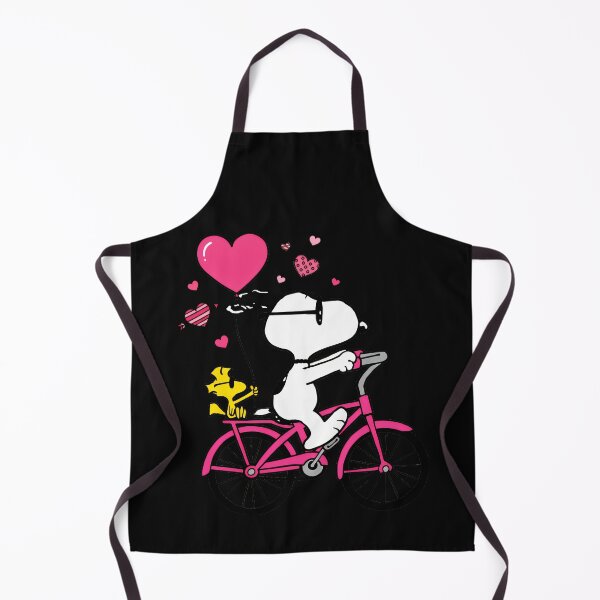 Item preview, Snoopy Woodstock Peanuts Valentine Love Bike Ride designed and sold by NovaNeal.