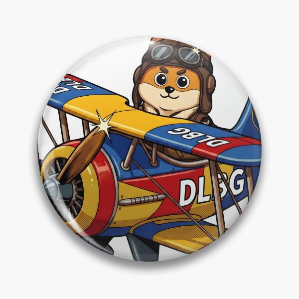 Artikelvorschau, DLBG Fox Aviator – Vintage-Doppeldecker im Retro-Stil entworfen und verkauft von DLBG-STORE.