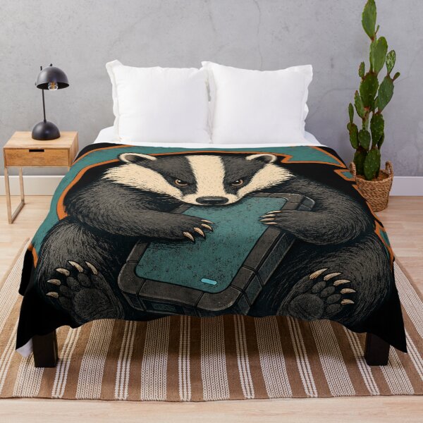 Item preview, Backup Badger – Data Backup Creature designed and sold by yagniikd-.