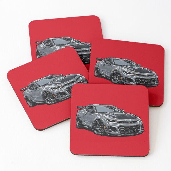 Item preview, ZL1 1LE Satin Steel Metallic 6th Gen Track Coupe Mini Toon designed and sold by VenZolic.