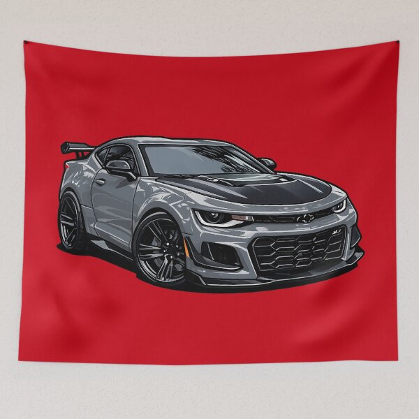 Item preview, ZL1 1LE Satin Steel Metallic 6th Gen Track Coupe Mini Toon designed and sold by VenZolic.