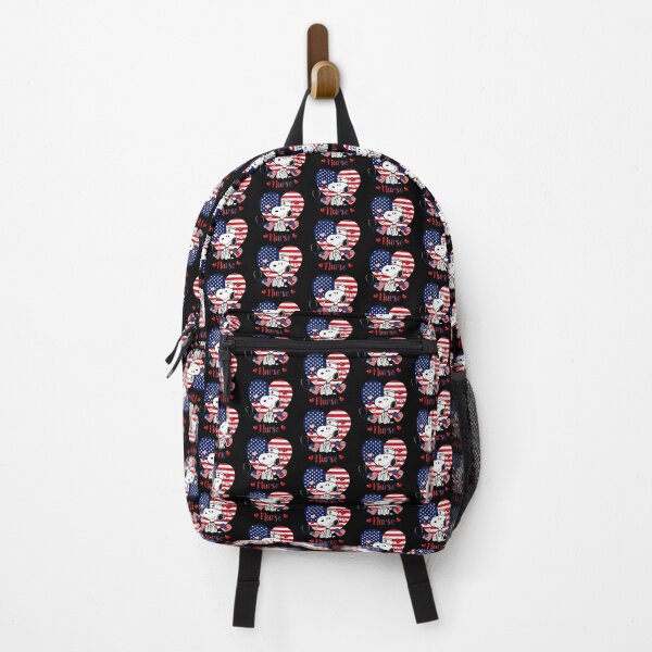Item preview, Snoopy Nurse American Flag Heart Nursing Professional designed and sold by NovaNeal.