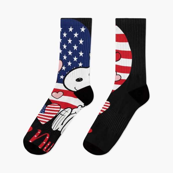 Item preview, Snoopy Nurse American Flag Heart Nursing Professional designed and sold by NovaNeal.