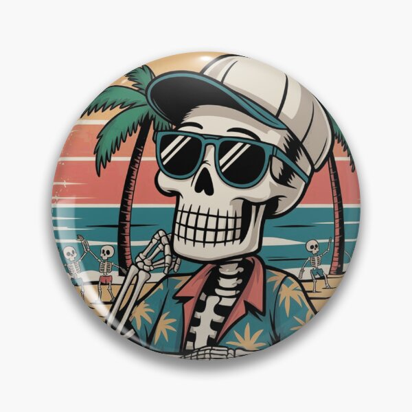 Item preview, On My Way to Making Bad Decisions Vacation Skeleton designed and sold by Keirdunslow44.