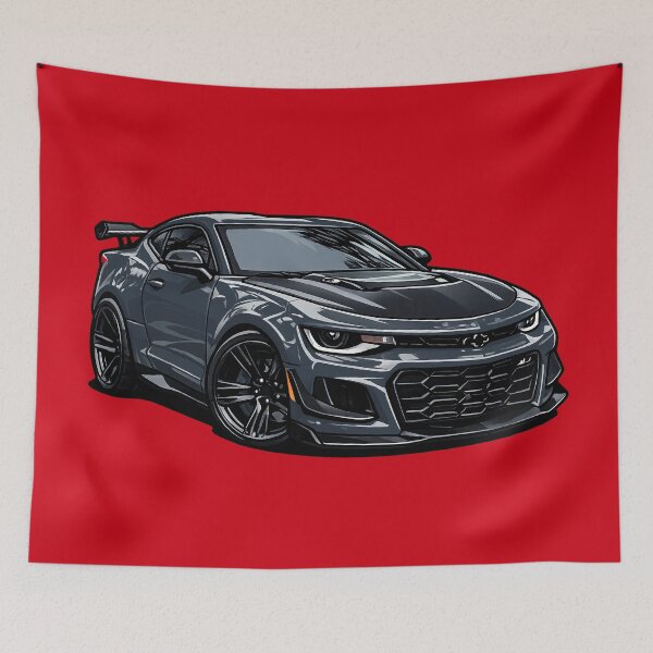 Item preview, ZL1 1LE Shadow Gray Metallic 6th Gen Track Coupe Mini Toon designed and sold by VenZolic.