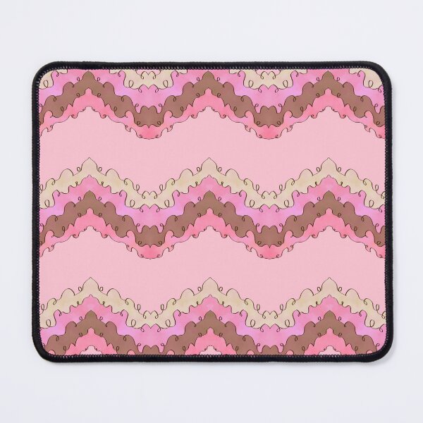 Item preview, Fanciful Brown and Pink Chevrons designed and sold by JaygiesDesign.