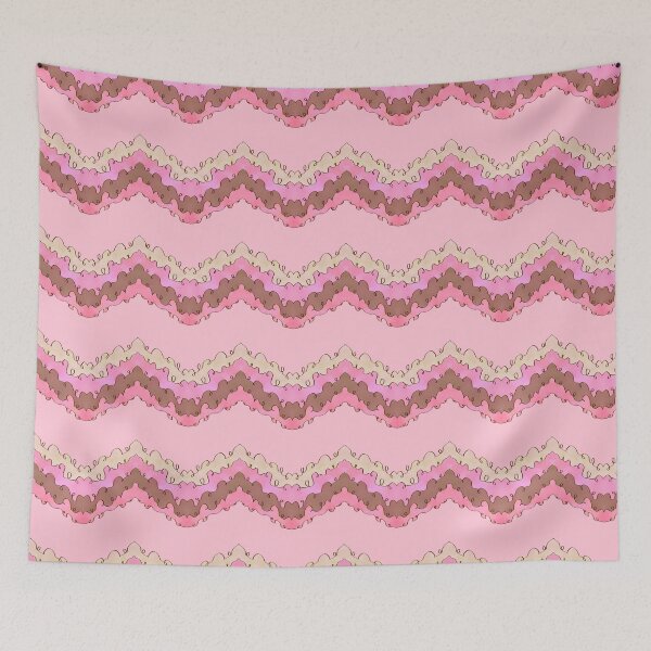 Item preview, Fanciful Brown and Pink Chevrons designed and sold by JaygiesDesign.