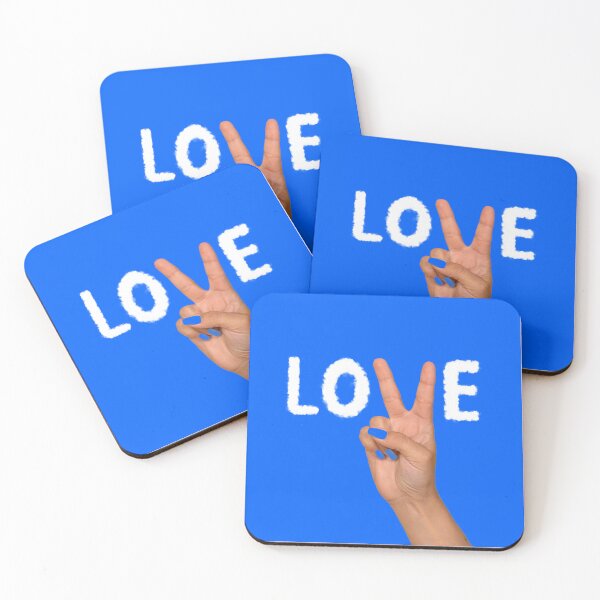 Item preview, "Love & Peace" with Aesthetic Clouds designed and sold by InanimateArt.