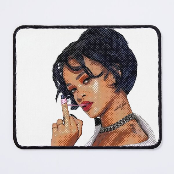 Item preview, Rihanna Original Custom Vintage Music Poster Wall Art designed and sold by Cool Robot Bro..