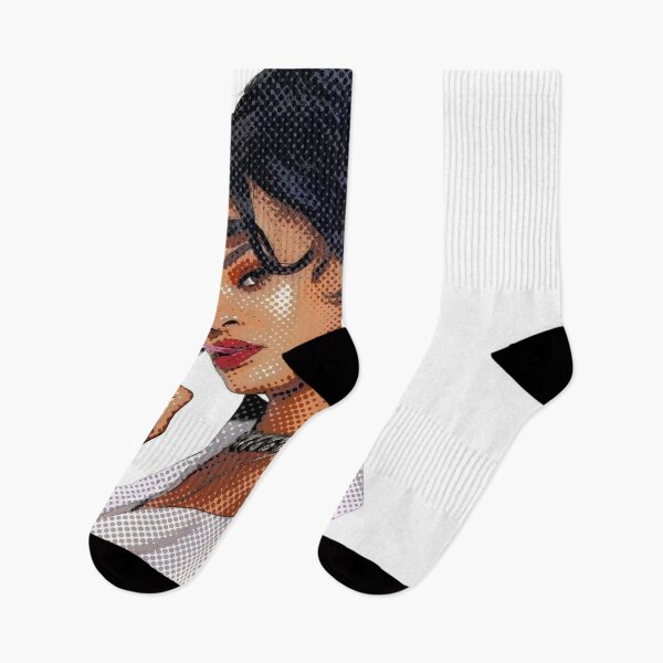 Item preview, Rihanna Original Custom Vintage Music Poster Wall Art designed and sold by Cool Robot Bro..