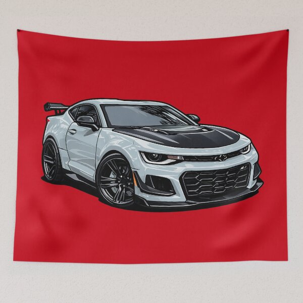 Item preview, ZL1 1LE Silver Ice 6th Gen Track Coupe Mini Toon designed and sold by VenZolic.