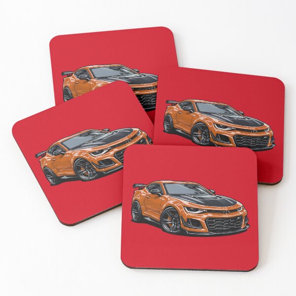 Item preview, ZL1 1LE VIVID ORANGE 6th Gen Track Coupe Mini Toon designed and sold by VenZolic.