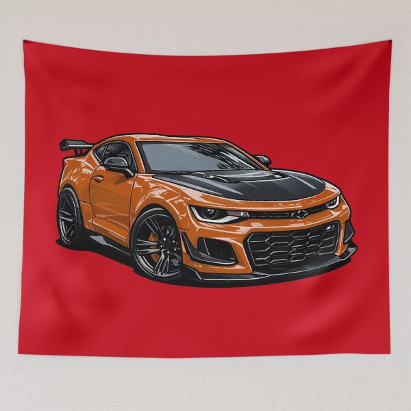 Item preview, ZL1 1LE VIVID ORANGE 6th Gen Track Coupe Mini Toon designed and sold by VenZolic.