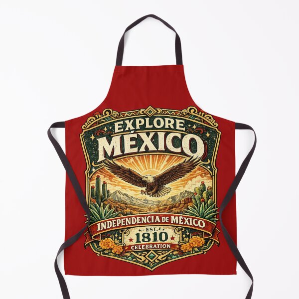 Aperçu de l'œuvre Explorez le Mexique avec ce t-shirt vintage Aigle, symbole de l'indépendance du Mexique en 1810, style rétro, idéal pour un voyage mexicain. créée et vendue par irfanshikh.