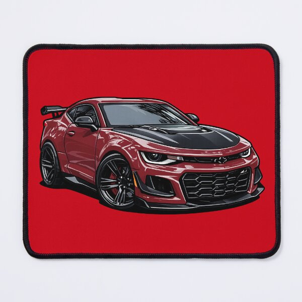 Item preview, ZL1 1LE Wild Cherry Tintcoat 6th Gen Track Coupe Mini Toon designed and sold by VenZolic.