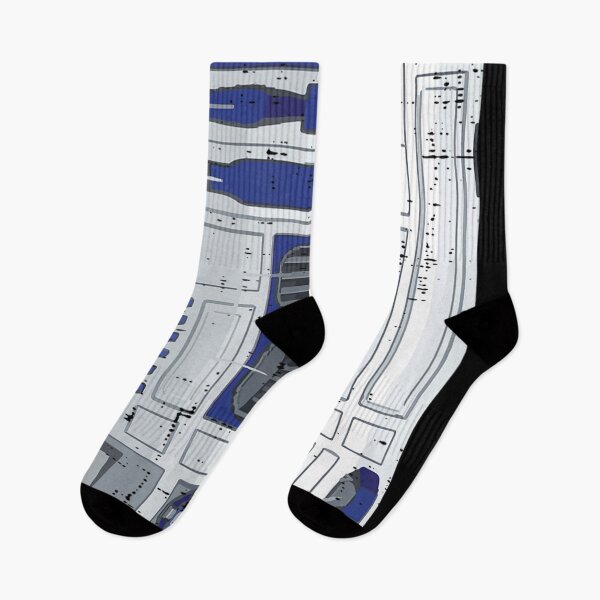 Item preview, Retro Blue Astromech Droid Panel Sci Fi Galaxy Inspired Minimal Design designed and sold by DuneHaicna.