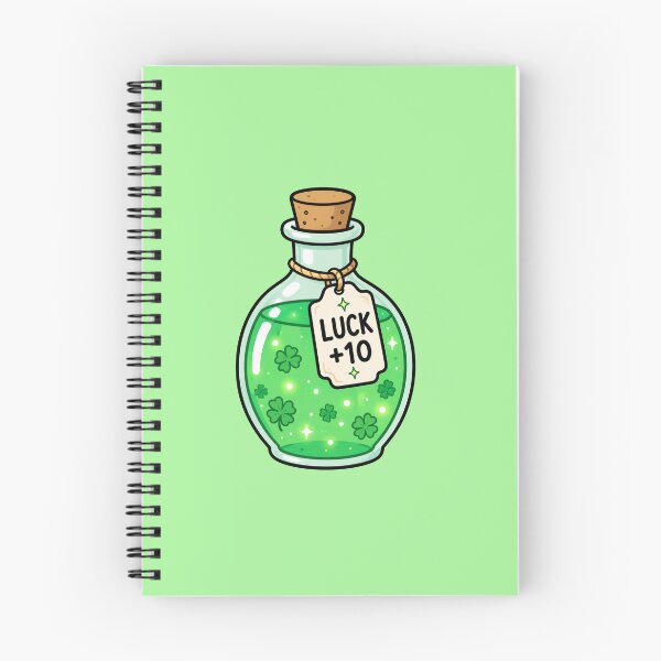 Item preview, Luck +10 Lucky Potion  designed and sold by MonkiFlipp.
