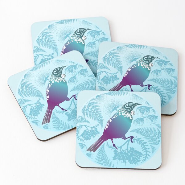 Item preview,  Tui In The Bush BLUE designed and sold by MY NEW ZEALAND.
