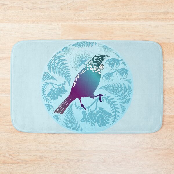 Item preview,  Tui In The Bush BLUE designed and sold by MY NEW ZEALAND.