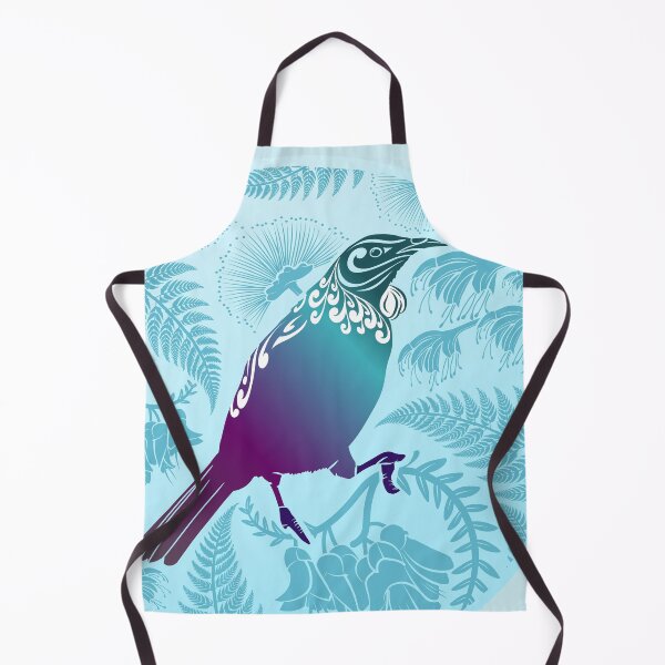 Item preview, Tui In The Bush BLUE designed and sold by MY NEW ZEALAND.