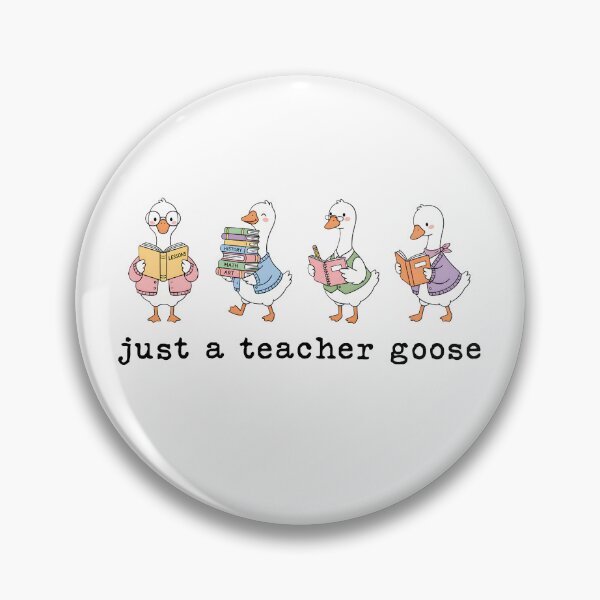 Item preview, Just A Teacher Goose designed and sold by CharmiA Fox.