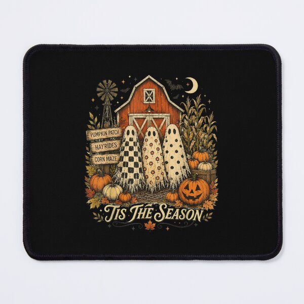 Item preview, Its The Season Ghosts Pumpkin Patch Barn Cozy Autumn Farm Festival designed and sold by DuneHaicna.
