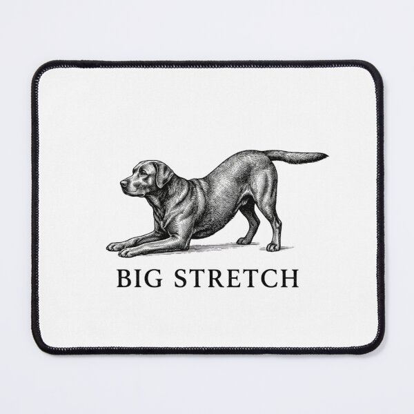 Item preview, Big Stretch Labrador Retriever Dog Vintage Engraving Style designed and sold by raedattia.